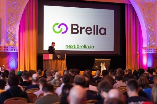 Matias Korhonen introducing Brella