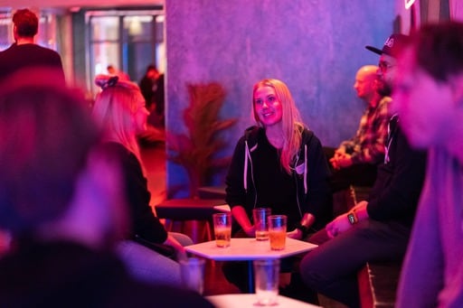 Discussions at the party