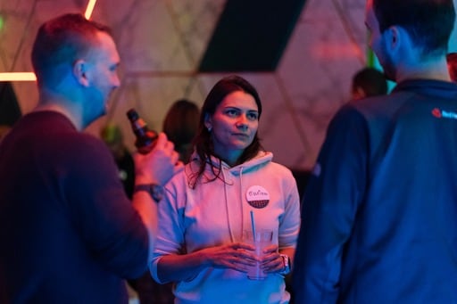 Discussions at the party