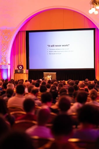 Vesa Vänskä presents, ‘It will never work!’ on screen